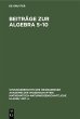 Beiträge zur Algebra 5-10 (eBook, PDF) - Bild 1