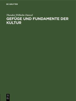 Cover Gefüge und Fundamente der Kultur (eBook, PDF)