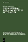 Vom Ursprung der Universität im Mittelalter (eBook, PDF) Vom Ursprung der Universität im Mittelalter (eBook, PDF)