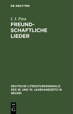 Freundschaftliche Lieder (eBook, PDF)