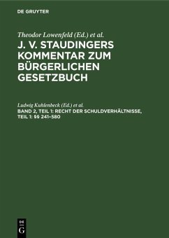 Cover Recht der Schuldverhältnisse, Teil 1: §§ 241-580 (eBook, PDF)