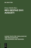 Res Gestae Divi Augusti (eBook, PDF)