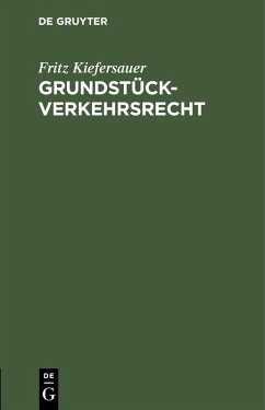 Cover Grundstückverkehrsrecht (eBook, PDF)