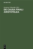 De causa finali Aristotelea (eBook, PDF)