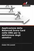 Applicazione della Balanced Score Card nelle ONG per la definizione degli obiettivi