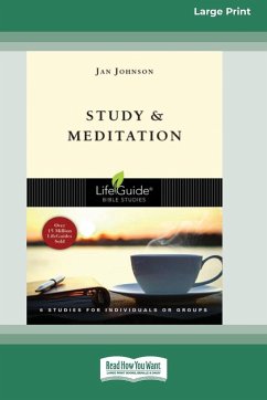 Study and Meditation (Large Print 16 Pt Edition) - Johnson, Jan