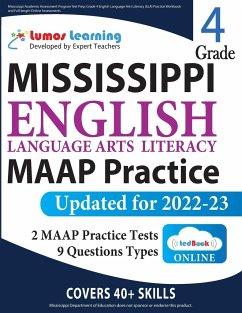 Grade 4 English Language Arts Literacy (ELA) Practice Workbook and Full-length Online Assessments - Learning, Lumos