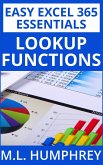 Excel 365 LOOKUP Functions (Easy Excel 365 Essentials, #6) (eBook, ePUB)