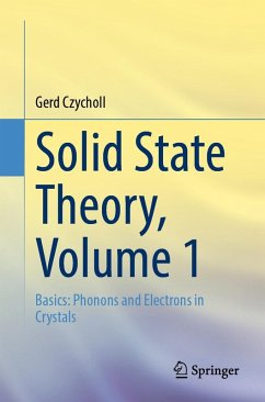 Cover Solid State Theory, Volume 1 (eBook, PDF)