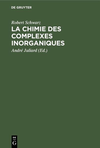 La chimie des complexes inorganiques (eBook, PDF) La chimie des complexes inorganiques (eBook, PDF)