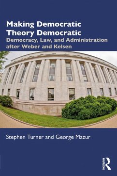 Cover Making Democratic Theory Democratic (eBook, ePUB)