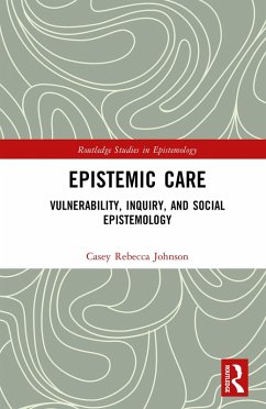 Cover Epistemic Care (eBook, PDF)