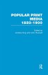 Popular Print Media: 1820-1900 (eBook,... - Bild 1