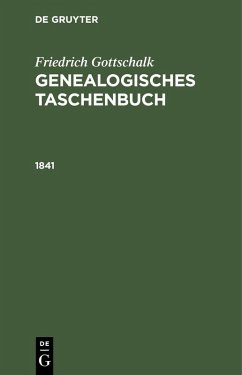1841 (eBook, PDF) - Gottschalk, Friedrich