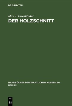 Cover Der Holzschnitt (eBook, PDF)