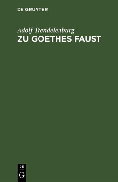 Cover Zu Goethes Faust (eBook, PDF)