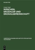 Märchen, Erzähler und Erzählgemeinschaft (eBook, PDF)