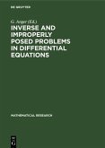Inverse and Improperly Posed Problems in Differential Equations (eBook, PDF)