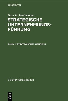 Strategisches Handeln (eBook, PDF) - Hinterhuber, Hans H.
