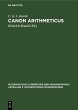Canon Arithmeticus (eBook, PDF) - Bild 1