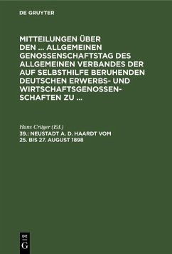 Cover Neustadt a. d. Haardt vom 25. bis 27. August 1898 (eBook, PDF)