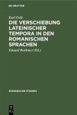 Die Verschiebung lateinischer Tempora in den romanischen Sprachen (eBook, PDF)