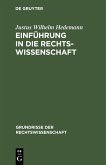 Einführung in die Rechtswissenschaft (eBook, PDF)