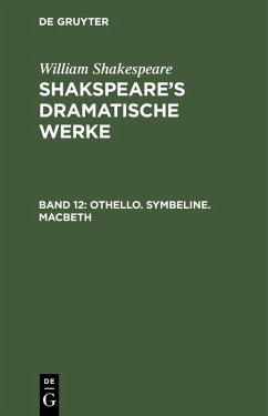 Othello. Symbeline. Macbeth (eBook, PDF) - Shakespeare, William