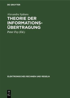 Theorie der Informationsübertragung (eBook, PDF) - Spataru, Alexandru