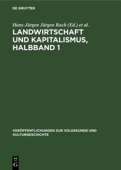 Cover Landwirtschaft und Kapitalismus, Halbband 1 (eBook, PDF)