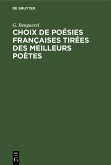 Choix de Poésies Françaises tirées des meilleurs poètes (eBook, PDF)