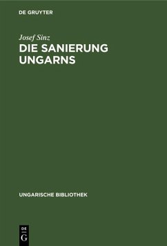 Cover Die Sanierung Ungarns (eBook, PDF)
