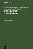 Archiv für Gartenbau. Band 7, Heft 8 (eBook, PDF)
