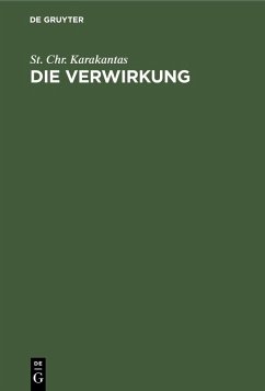 Cover Die Verwirkung (eBook, PDF)