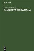 Analecta Horatiana (eBook, PDF)
