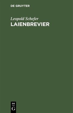 Cover Laienbrevier (eBook, PDF)