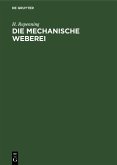 Die mechanische Weberei (eBook, PDF)