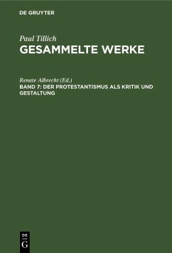 Cover Der Protestantismus als Kritik und Gestaltung (eBook, PDF)