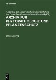 Archiv für Phytopathologie und Pflanzenschutz. Band 16, Heft 2 (eBook, PDF) Archiv für Phytopathologie und Pflanzenschutz. Band 16, Heft 2 (eBook, PDF)