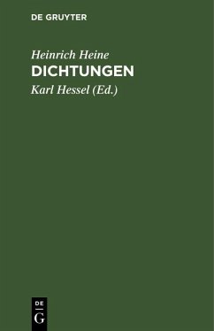 Dichtungen (eBook, PDF) - Heine, Heinrich