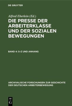 Cover S-Z und Anhang (eBook, PDF)