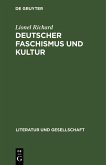 Deutscher Faschismus und Kultur (eBook, PDF)