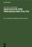 Friedrich Wilhelm I, Band 1 (eBook, PDF)
