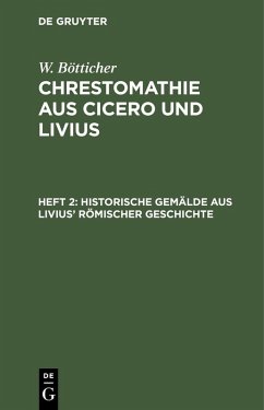 Cover Historische Gemälde aus Livius' römischer Geschichte (eBook, PDF)