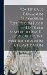 Pontificale Romanum Summorum Pontificum... - Bild 1