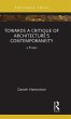 Towards a Critique of Architecture's... - Bild 1