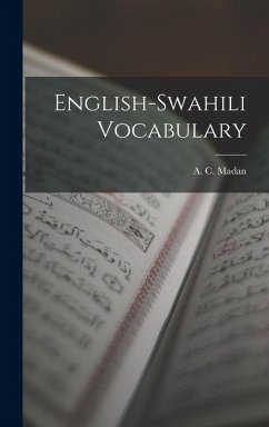 Cover English-Swahili Vocabulary