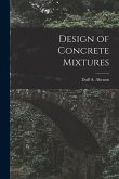 Design of Concrete Mixtures