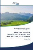 FARG¿ONA VODIYSI SHAROITIDA TETRANYCHUS URTICAE KOSH EKOLOGIYASI