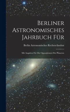 Cover Berliner Astronomisches Jahrbuch für